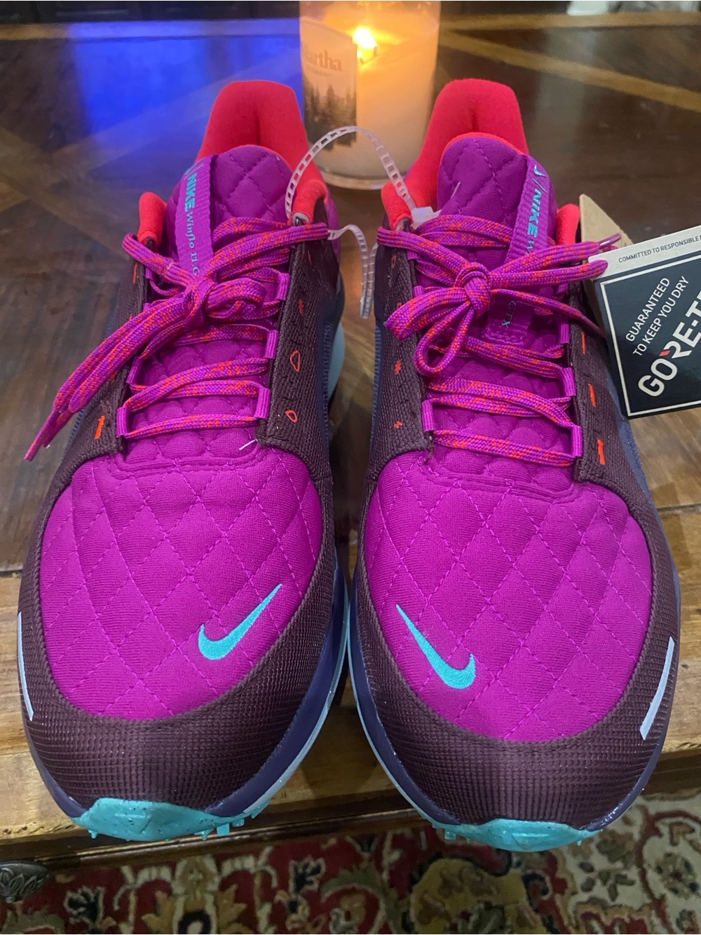 Nike Winflo 11 Gore-Tex Purple Trail Comfort Athletic Shoes Size 11 HM8873-500